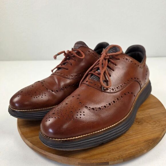 Man\'s Shoes Cole Haan‎ Original Grand 360 Ultra Wingtip Oxford Lace Up Size 13 main image 13